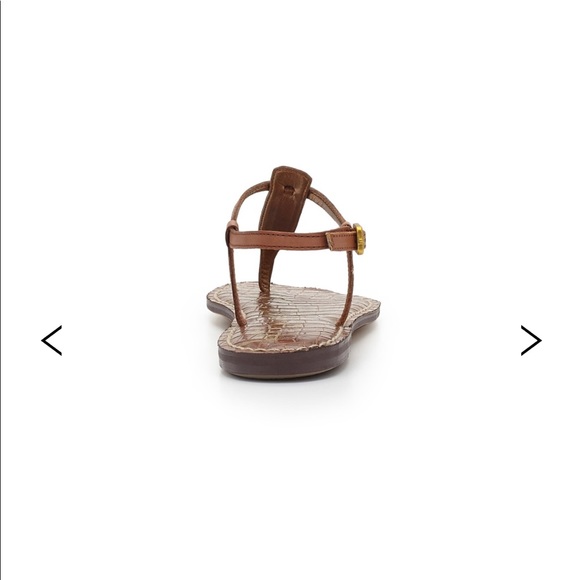 Sam Edelman Gigi Thong Sandal Saddle Leather - Picture 4 of 6